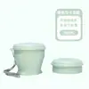 Alemanha Copo Dobrável de Viagem Copo de Lavar Resistente a Altas Temperaturas de Bolso Portátil com Tampa Copo de Água Silicone de Grau Alimentício Copo para Escova de Dentes