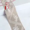 Cinta Jacquard de 6 cm para Empalme de Ramas y Hojas Decoración Textil para el Hogar Decoración de Ventanas Ropa Accesorios de Encaje Hechos a Mano DIY