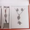 Nuevo conjunto de collar, pendientes y pulsera bohemios con diseño transfronterizo europeo y americano, disponible en stock.