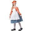 Nuevo Disfraz de Performance Escénica Infantil de Amazon 2025, Atuendo de Doncella de Mansión, Vestido Naranja, Disfraz Cosplay
