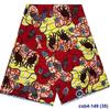 Stock Listo Tela de Cera Estampada Moda Africana de Algodón, Tela para Pantalones Estampada y Teñida, Tela Floral de Moda Producción a Gran Escala