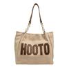 Bolso otoño e invierno bolso de mujer sentido 2022 nuevo estampado de letras superficie de lana pu bolso tote gran capacidad Bolso Grande