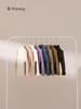 Roupas Infantis Youbao Outono e Inverno Suéteres Infantis para Meninos e Meninas Tricô de Cor Sólida Gola Alta Tops de Camada Base Estilosos Camisetas para Crianças Pequenas