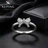 Anillo de Lazo Estilo Dulce y Suave Xuping, Diseño Fresco y Sencillo Estilo Coreano Ins, Anillo para el Dedo de Aleación de Cobre