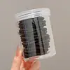 Cuerda Duradera para Trenzar el Cabello, Accesorio para el Cabello de Goma, Goma Elástica de Alta Gama Morandi, Cuerda Negra para el Cabello que No Aprieta, Cuerda de Cabello Colorida