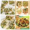 Verduras Deshidratadas en Pequeños Paquetes Individuales, Verduras Secas Mixtas, Compañero Instantáneo de Fideos Listo para Comer, Productos Secos, Cebolletas, Zanahorias, Verduras Verdes