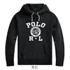 Coleção de Primavera Ralph Lauren Polo: Moletom com capuz em algodão puro, unissex, estilo pullover, adequado tanto para uso interno quanto externo, 100% algodão