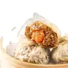 Shumai envuelto en papel, shumai estilo Su de yema de huevo, carne fresca y queso, desayuno instantáneo conveniente, producto semielaborado, shumai listo para comer