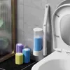 Cepillo de Inodoro Desechable para el Hogar Baño Inodoro Desechable Desechable Cepillo Limpieza Cepillo de Inodoro