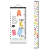 Regla de altura para niños de estilo nórdico, pintura decorativa, detección de altura, pintura colgante, medición creativa de la altura del estudiante, pasta para bebés