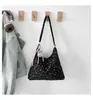 Bolsa de Nube Floral con Lazo Estilo Coreano para Mujer, Fresca y Sencilla 2026 Bolso Cruzado Casual para Hombro o Axila, Bolso Artístico para Mujer