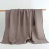 Paquete de Tres Mantas para Bebé Transfronterizo, Envolturas de Gasa Plisada, Arrullos de Gasa de Algodón Crepé, Envolturas Antireflejo para Bebés y Niños Pequeños