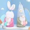 ¡Guau, Decoraciones Personalizadas de Pascua, Figuras de Conejo, Muñecos Sin Rostro de Rudolph, Regalos, Accesorios de Decoración para Eventos