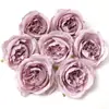 Flor artificial peônia retrô Botão acessórios DIY feitos à mão com cenário de parede de flores de casamento decoração de pulseira estilo pintura a óleo