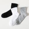Meias Esportivas de Algodão Finas para Crianças, Respiráveis, Absorventes de Suor, Resistentes a Odores, Sem Costura, Brancas, Cano Médio, Classe A, para Meninos