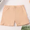 Pantalones cortos de algodón puro para niñas, ideales para el verano, estilo ciclista, con estampado de colores pastel. Leggings de baile y pantalones de seguridad.