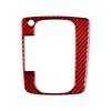 Adecuado para Subaru Forester 13-18, pegatinas decorativas de fibra de carbono para panel de engranajes, accesorios de modificación interior del automóvil