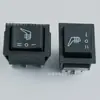 KCD4 Interruptor de Ajuste de 3 Posições para Aquecimento de Banco de Carro ON-OFF-ON 6 Pinos Interruptor de Modificação de Carro de 3 Posições