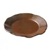 Vajilla de Melamina, Olla Caliente Estilo Montaña, Plato de Madera para Res al Jengibre, Plato de Res Fresca Cortada para Shabu, Plato Comercial de Tres Colores para Chile