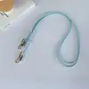 Cor Sólida Multitom Couro de Luxo Fivela de Metal Alça Transversal Ajustável Alça de Pescoço Adequado para Bolsas de Celular Cordão Feminino