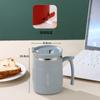 Caneca Térmica de Temperatura Constante em Aço Inoxidável com Tampa e Colher Caneca de Café de Alto Valor Separação de Água Quente e Chá Caneca de Chá com Isolamento