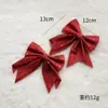 NUCHI Decoração de Natal Transfronteiriça Bola de Natal Pintada Bota de Natal Enfeites Pendurados para Árvore de Natal Decorações de Natal Pequeno Pingente