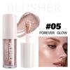 Blush Líquido Transfronteiriço Mlsmile Cor Iluminadora Maquiagem Facial Rouge Sombra para Olhos 6 Cores Creme Blush para Contorno