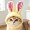 Suministros para Mascotas Disfraces para Gatos y Perros Orejas de Conejo Sombrero de Pascua Peluca Banda Estilismo para Perros Mascota Apariencia Linda de Conejo