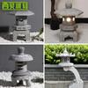 Suministro de Lámparas de Piedra Bluestone, Iluminación de Patio Estilo Japonés, Lámparas de Pie, Stock Listo de Fábrica al por Mayor, Lámparas de Piedra Envejecida Estilo Antiguo