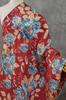 Tela Jacquard de Lujo con Peonías Retro en Relieve y Hilo Dorado, Estilo Chino Qipao, Vestido Festivo, Bolsas Festivas, Tela Decorativa Teñida en Hilo