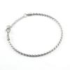 Pulsera de cadena con hoja de acero inoxidable europea y americana transfronteriza, personalidad femenina, combinable, no se decolora, pulsera de cadena de quilla de acero de titanio, venta al por mayor para hombres