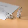 Nalan Plata de Ley S925 Nicho Lujo Ligero Joyería Elegante Para Mujer Sentido de Gama Alta Hebilla de Oreja con Incrustaciones de Diamante Forma de Gota M06540