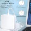 Adaptador de Alimentação de Carregamento Rápido de 45W Adequado para Laptops Apple MacBook com Conexão Magnética Tipo T, Fornecimento Direto da Fábrica