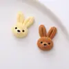 Celebridade da Internet Acessórios Cor de Chá com Leite Cola de Creme para DIY Capa de Celular Material de Beleza Cabeça de Menina Cereja Miu Urso