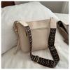 Bolsa casual para viagem feminina, nova moda outono e inverno 2023, alça larga, bolsa transversal de grande capacidade, estilo japonês, bolsa feminina