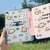Funda protectora Apple iPad con ranura para lápiz para la 12ª, 9ª, 10ª, 11ª, 8ª generación, iPad Air transparente, anti-doblez, A16 pulgadas