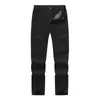 Pantalones de Secado Rápido para Exteriores Pantalones de Senderismo de Verano para Pareja Sueltos Transpirables Impermeables Deportivos Casuales Pantalones de Montañismo Pierna Recta Elásticos