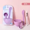 Coleção Conjunto de Tigelas para Máscara LMLTOP: Kit DIY de Seis Peças: Tigela para Máscara, Espátula e Ferramentas de Mistura