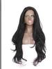 Yiwu fábrica de rolo longo feminino cabelo longo onda grande ondulada preto comércio exterior transfronteiriço europeu e americano peruca estrela