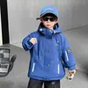 Conjunto de Dos Piezas para Niños de Otoño e Invierno: Chamarra Cortavientos Acolchada Estilo Coreano Ropa Exterior para Niños Pequeños e Infantes Tops de Invierno