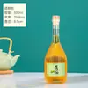Suministro Directo de Fábrica de Botellas de Vino de Vidrio de 0.5 kg, Botellas de Vino Blanco, Botellas de Vino de Frutas, Subbotellas de Vidrio, Embalaje de Botellas de Vino de Ciruela con Rayas Verticales