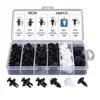 Caja de 100 Piezas Hebilla Panel de Puerta de Coche Guardabarros Parachoques Ceja de Rueda Hebilla Plástico de Expansión para Maletero He26