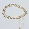 Cadena de Cintura Metálica Estilo Bohemio, Accesorio de Cintura de Lujo Ligero de Alta Gama, Cinturón de Vestido Moderno, Nuevo Accesorio Versátil