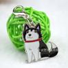 Chaveiro Pingente Pet Mais Vendido Shar-Pei Liga de Zinco Esmalte Joia Shih Tzu Colar Pingente Placa de Identificação para Cachorro