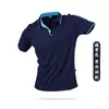 Camisa polo Guangzhou camisa publicitaria ropa de trabajo bordado estampado LOGO camisa solapa manga corta ropa de trabajo estampado