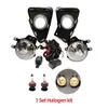 Adequado para Toyota 16-18 RAV4 conjunto de farol de neblina RAV4 kit de farol de neblina LED moldura da grade do farol de neblina do para-choque dianteiro