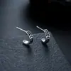 Brincos de Arco Semicircular para Homens e Mulheres, Acessórios Femininos de Moda de Personalidade de Nicho Retrô de Alta Qualidade, Joias de Orelha Versáteis Atacado