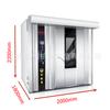 Versão de computador do forno rotativo novo forno totalmente inteligente forno de bolo de 64/32 bandejas forno de aquecimento a gás natural