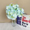 Simulación transfronteriza de jazmín, decoración para el hogar, sala de estar, flores falsas, arreglos florales para bodas, flores de mano de alta calidad, flores hechas a mano.