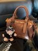 Bolsa de Grande Capacidade Feminina Outono e Inverno Versátil 2025 Nova Bolsa Transversal Retro Fosca Bolsa de Ombro Casual Bolsa Almofada para o Trabalho
